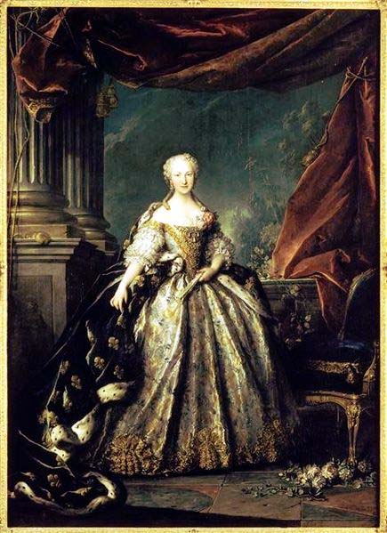 Portrait of Maria Teresa of Spain as the Dauphine of France